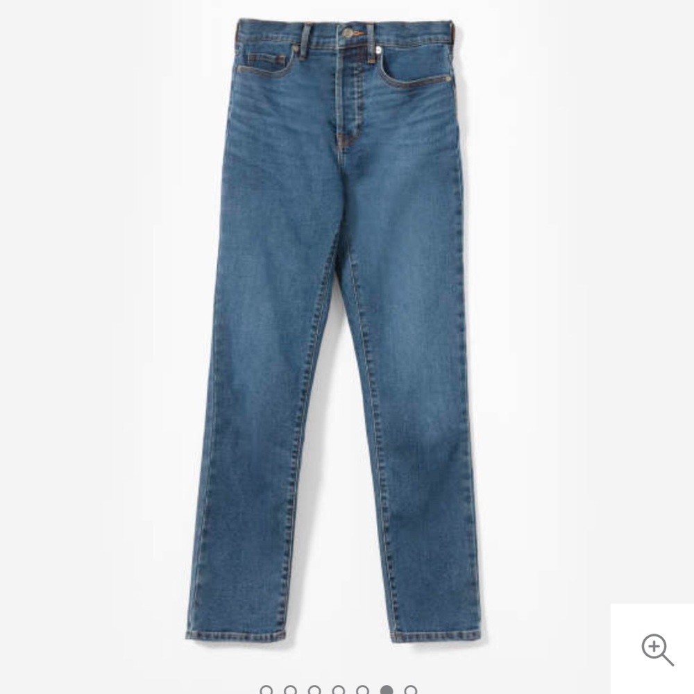 Everlane Stretch High Rise Cigarette Jean